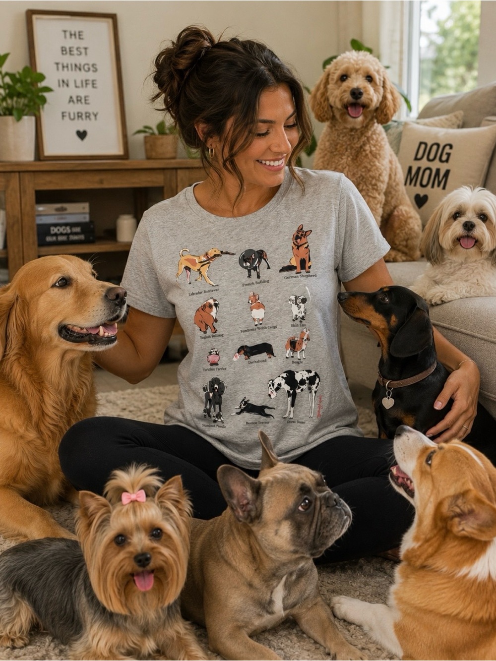 Vera Bradley Dog Lover’s  Tee Shirt